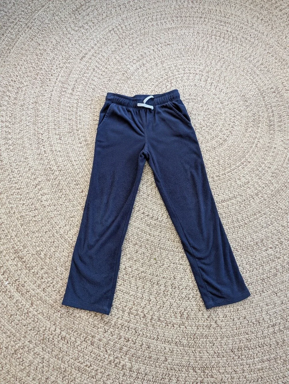 5/$10 Carter's Navy Pants with White Drawstring